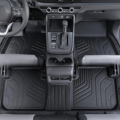 Floor Mats Set for Honda CRV 2026 2025 2024 2023 Accessories, Full Coverage All - Image 3