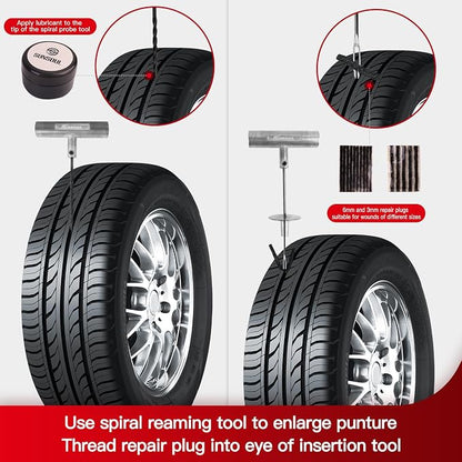 SUNSOUL Portable Tire Repair Kit - Image 4