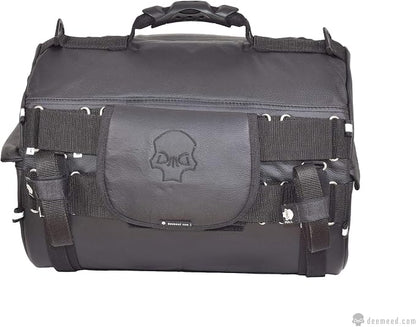 TUBE motorcycle travel luggage, made of waterproof Italian leather, 6.6 gallons - Image 2