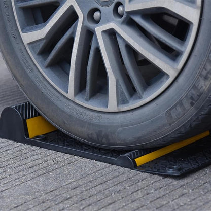 OrangeStar 8 Pack Parking Guide Mat, 21” Heavy Duty PU Wheel Stopper - Image 4