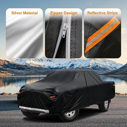 Kayme Truck Cover Custom Fit Chevrolet Silverado 3500HD Regular Cab LB. Full - Image 3