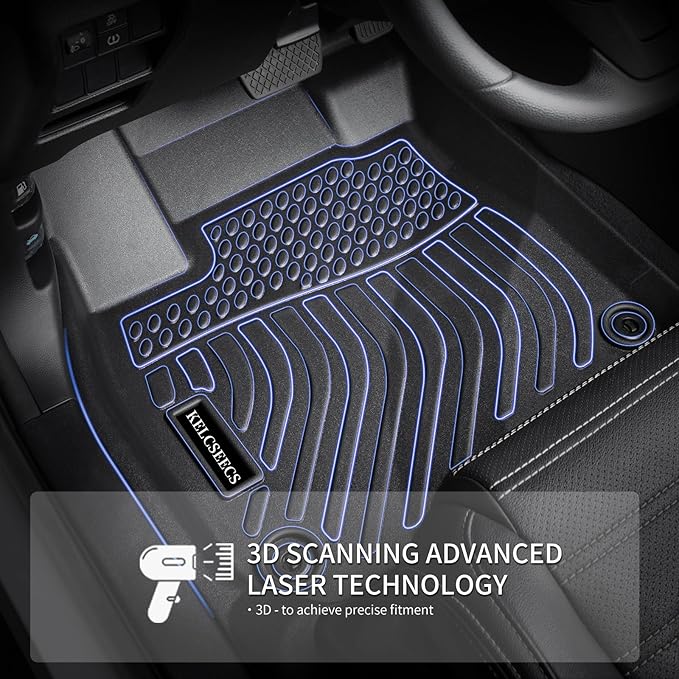 KELCSEECS Floor Mats Custom for 2003 2004 2005 2006 2007 2008 Corolla Sedan - Image 3
