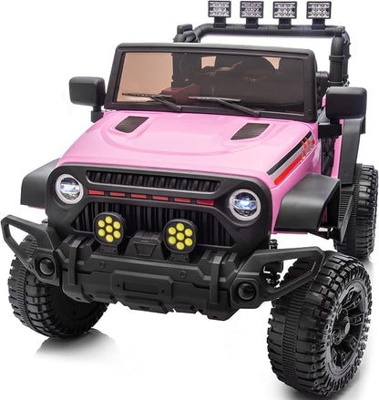 4WD Kids Ride on Car Truck, 12V 7Ah Kids Electric Vehicles Car Ride on Toy by Hikiddo