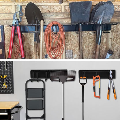 AIRTOON Garage Tool Organizer, 48 Inch Garage Organizer Wall Mounted Storage - Image 7