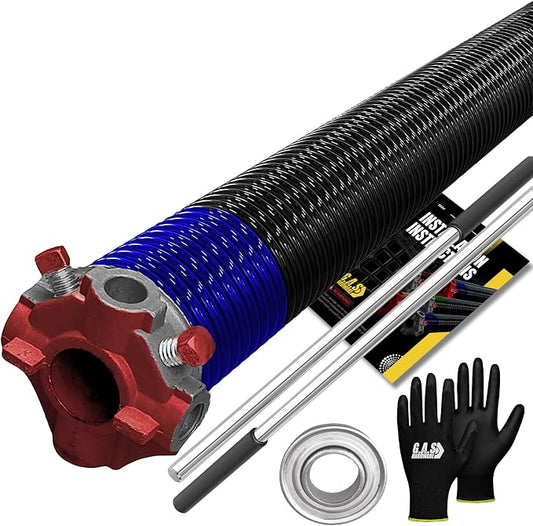 Garage Door Torsion Spring 262x1.75x48 Includes 1” Steel Bearing, Non-Slip by GASHardware