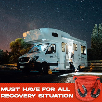 MiolleGear Heavy Duty Kinetic Recovery Tow Rope - Image 6