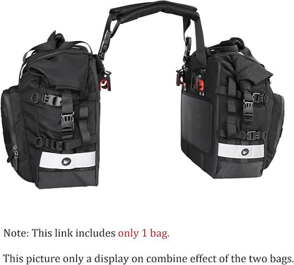 Rhinowalk Motorcycle Saddlebag Waterproof Motor Luggage Pack Quick Release - Image 7