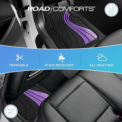 Road Comforts Car Floor Mats Full Set – Front & Rear Car Floor Mats - Image 8