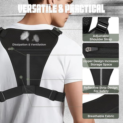 Outdoor Chest Bag For Men, EDC Chest Pack - Image 3