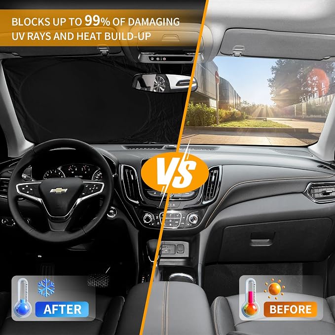Car Windshield Sun Shade for 4Runner 2003-2009-Sunshade for Front Window Cover - Image 5