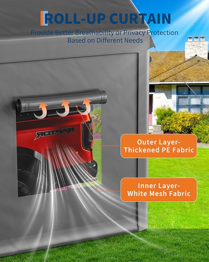 10 x 20ft Heavy-Duty Carport - Image 6
