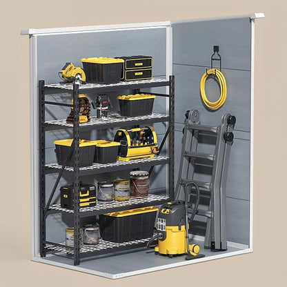 Gizoon 5x3 FT Outdoor Storage Shed - Image 6