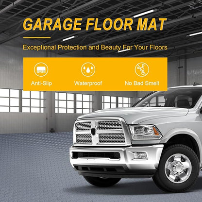 7.5x20 FT Garage Floor Mat, 2.8mm Thickened Flooring Roll - Image 4