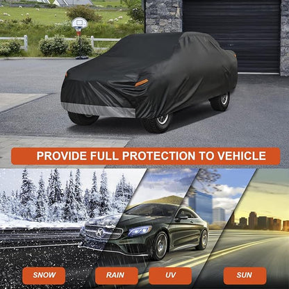Kayme 7 Layers Truck Cover Waterproof All Weather, Heavy Duty Outdoor Pickup - Image 7