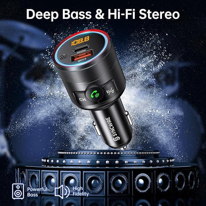 Syncwire Bluetooth 5.4 FM Transmitter - Image 3