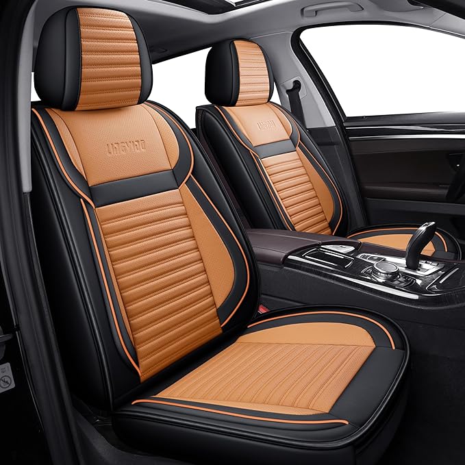 LINGVIDO Car Seat Covers, Breathable and Waterproof Faux Leather Automotive by LingvidoSeatCover