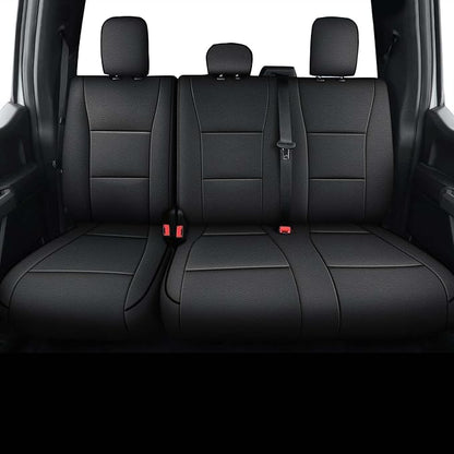 AOMSAZTO Seat Covers for Ford F150 XL XLT: 2015-2024 2025 SuperCrew & F250 F350 - Image 2