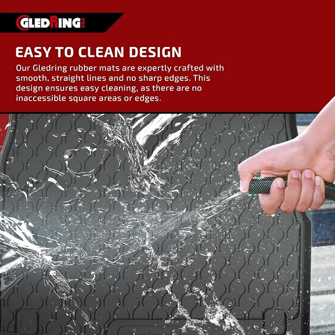 Gledring USA Custom Fit Rubber Floor Mats Intended - Image 5