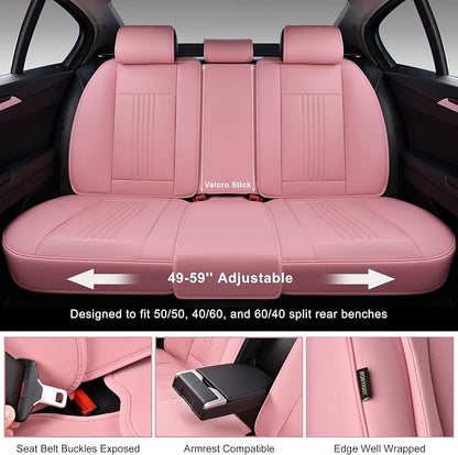 Car Seat Covers Full Set, Front and Rear Seat Covers - Image 4