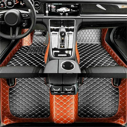 Custom All-Weather Protection Luxury Leather Floor Mats - Image 8
