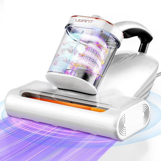 uwant Bed Cleaner with 16Kpa Suction Metal Roller 253.7nm Uv-c Light Mattress by Uwant