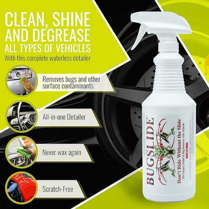 BugSlide Bug Remover – All Purpose Car Cleaner & Detailer Spray, - Image 3