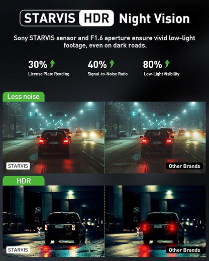 Dash Cam Front and Rear, 4K+2K Dash Camera - Image 4