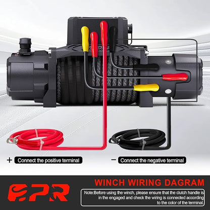 OPENROAD 12000 lb Recovery Winch - Image 4