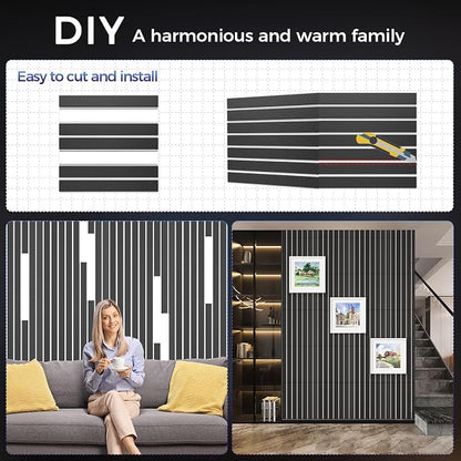 8 Pack 2-Layer Fold Soundproof Wall Panels, 0.9lb/ft³ High Density, 3D Acoustic - Image 4