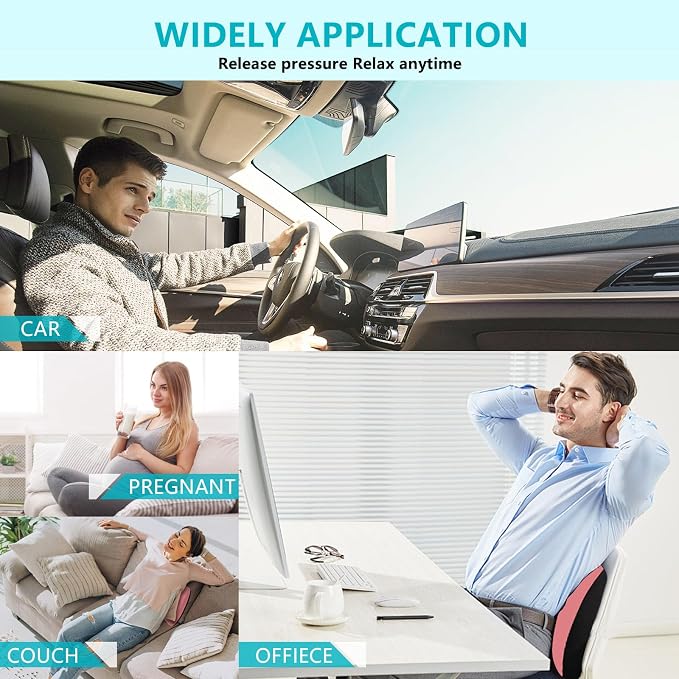 FLORICH Lumbar Support with Car headrest Back Pillow - Image 5