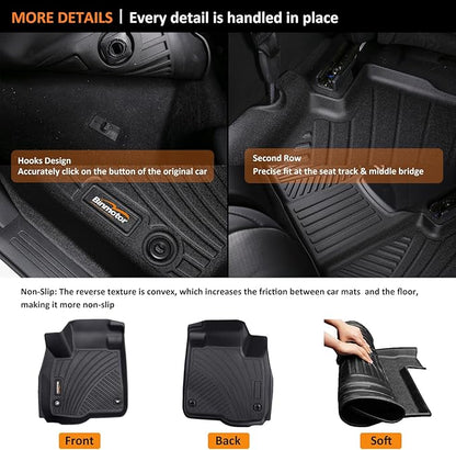 Binmotor-All Weather Floor Mats Cargo Liner - Image 4
