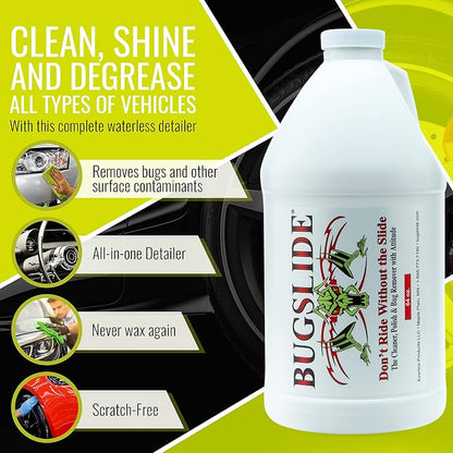 BugSlide 64 Oz Cleaner Refill for Spray Bottles & Travel Kits - Image 3