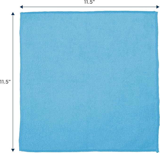 S&T INC. 150 Pack Microfiber Cleaning Cloth, Bulk Towels - Image 6