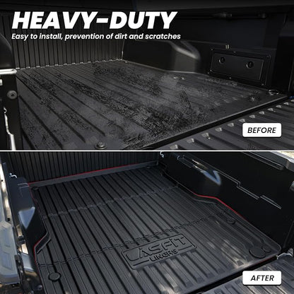 LASFIT Bed Mat for Toyota Tacoma 2024 2025 Truck Bed, All Weather 6 ft Car Bed - Image 4