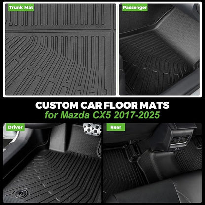 All Weather Floor Mats and Cargo Mat Set Fit - Image 2