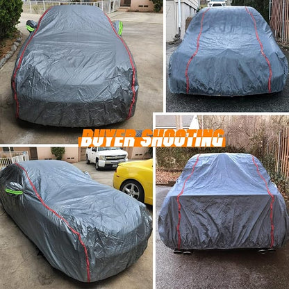 Waterproof Zipper Doors Pickup Car Cover, Ram 1500 2500/ Chevy Avalanche - Image 6