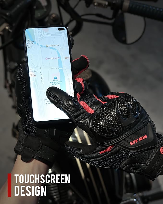 BORLENI Motorcycle Gloves Touch Screen - Image 3