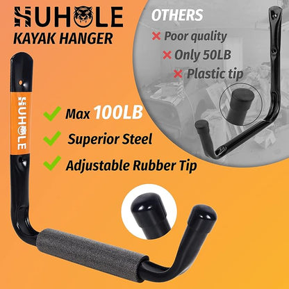 HUHOLE Heavy Duty Garage Ladder Hooks - Image 3