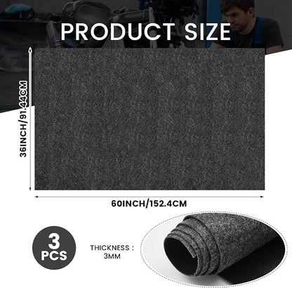 3 Pcs 36 x 60 Inch Oil Spill Mat - Image 2