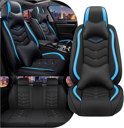 Car Seat Covers for Chrysler Pacifica 2004-2025, Stylish Sport Seat Cover by Unknown