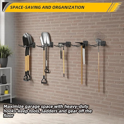 Garage Storage Hooks Heavy Duty Steel Tool Organizer Wall Mount Hangers Hooks - Image 7