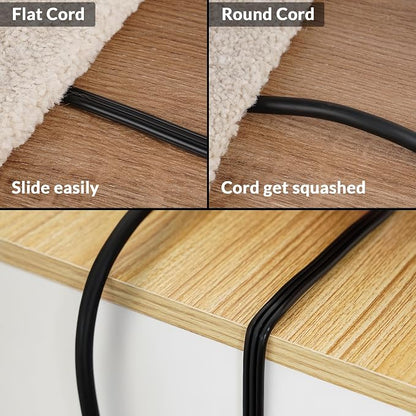 Elecan Flat Plug Extension Cord 30 Ft - Image 4