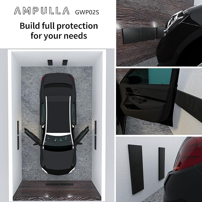 GWP02S Garage Wall Protector Car Door Protectors, Garage Accessories, Parking - Image 3