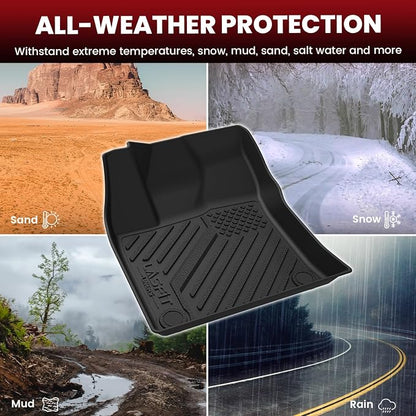 LASFIT Floor Mats for Toyota Prius 2016-2022 & Prius Prime 2017-2022, All - Image 6