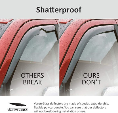Voron Glass in-Channel Extra Durable Rain Guards - Image 3