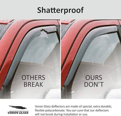 Voron Glass in-Channel Extra Durable Rain Guards - Image 3
