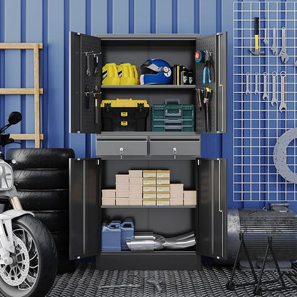 71" Metal Garage Storage Cabinet - Image 6