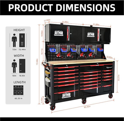 72-Inch Garage Cabinets and Storage System - Image 3