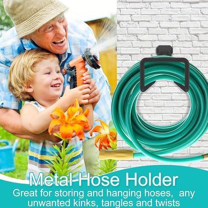3PCS Metal Garden Hose Hook Heavy Duty Water Hose Hook Wall Mounted Garage Hook - Image 4