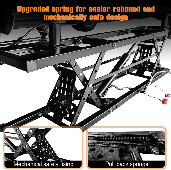 Jocisland Portable Car Lift, Capable of Lifting 7000 LBS Quick Jack - Image 3